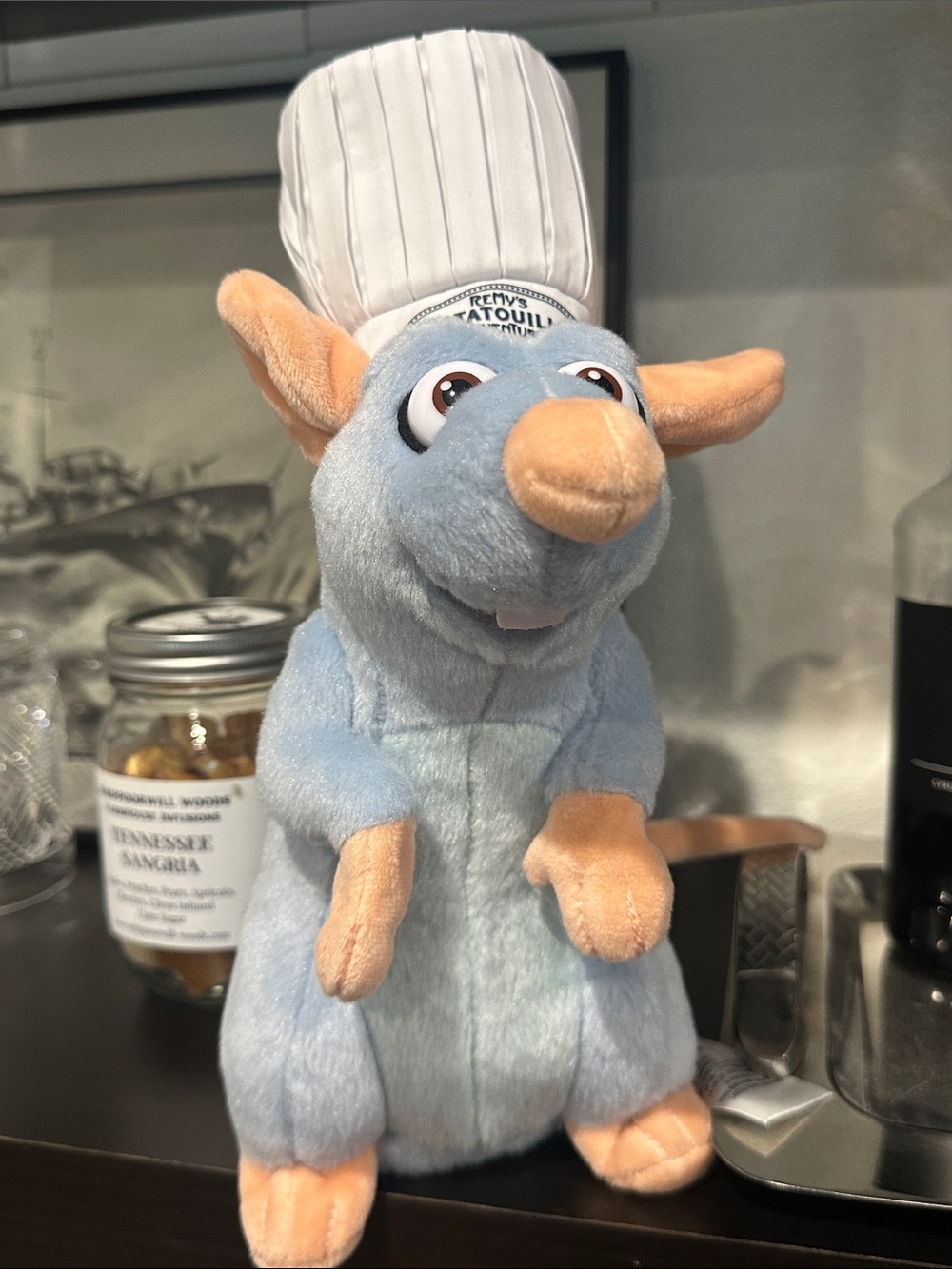 Disney Parks Remy Ratatouille Plush talking Chef plush Epcot limited bilingual